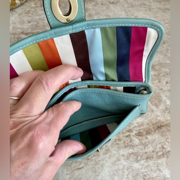 💚 COACH LEGACY WRISTLET-GREEN 💚 - Picture 5 of 5